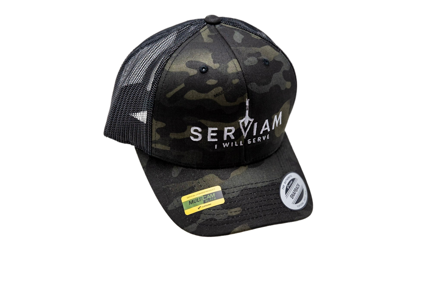 MULTICAM BLACK SNAP BACK